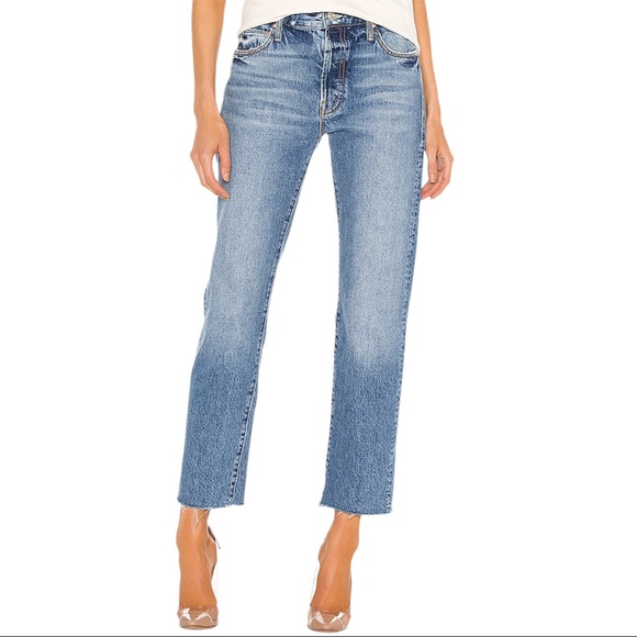 MOTHER the Scrapper Cuff Frayed Ankle Jeans